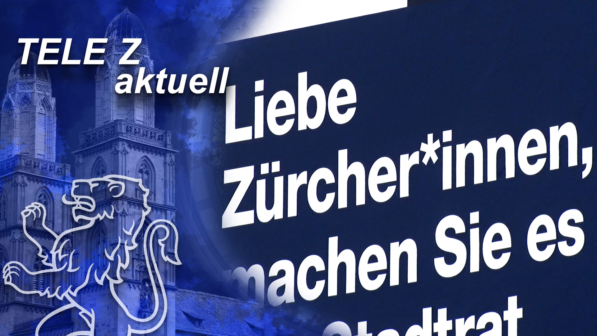 Tele Z - Aktuell Beitrag: Stadt Zürich: Überparteiliches Komitee ...